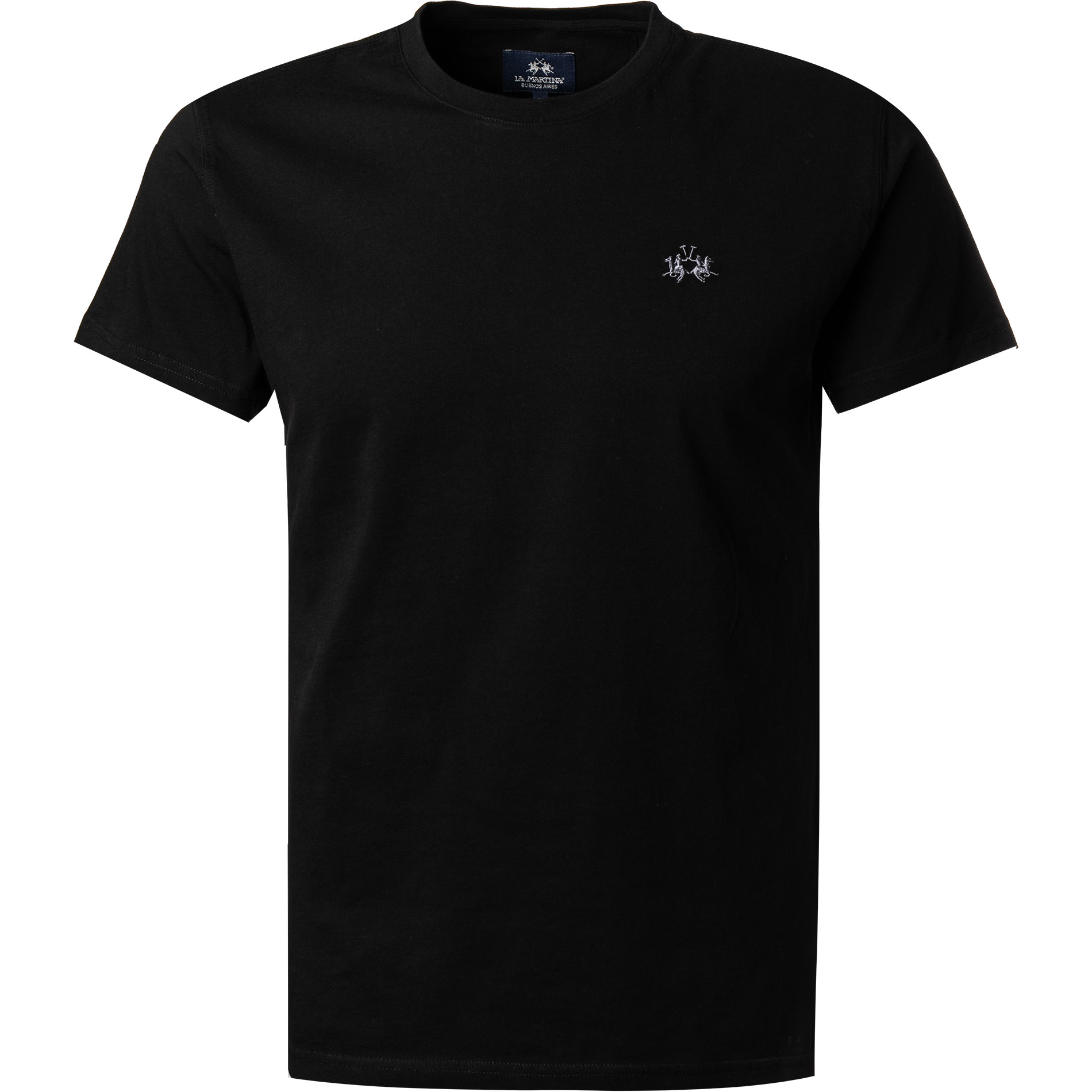 LA MARTINA Herren T-Shirt schwarz