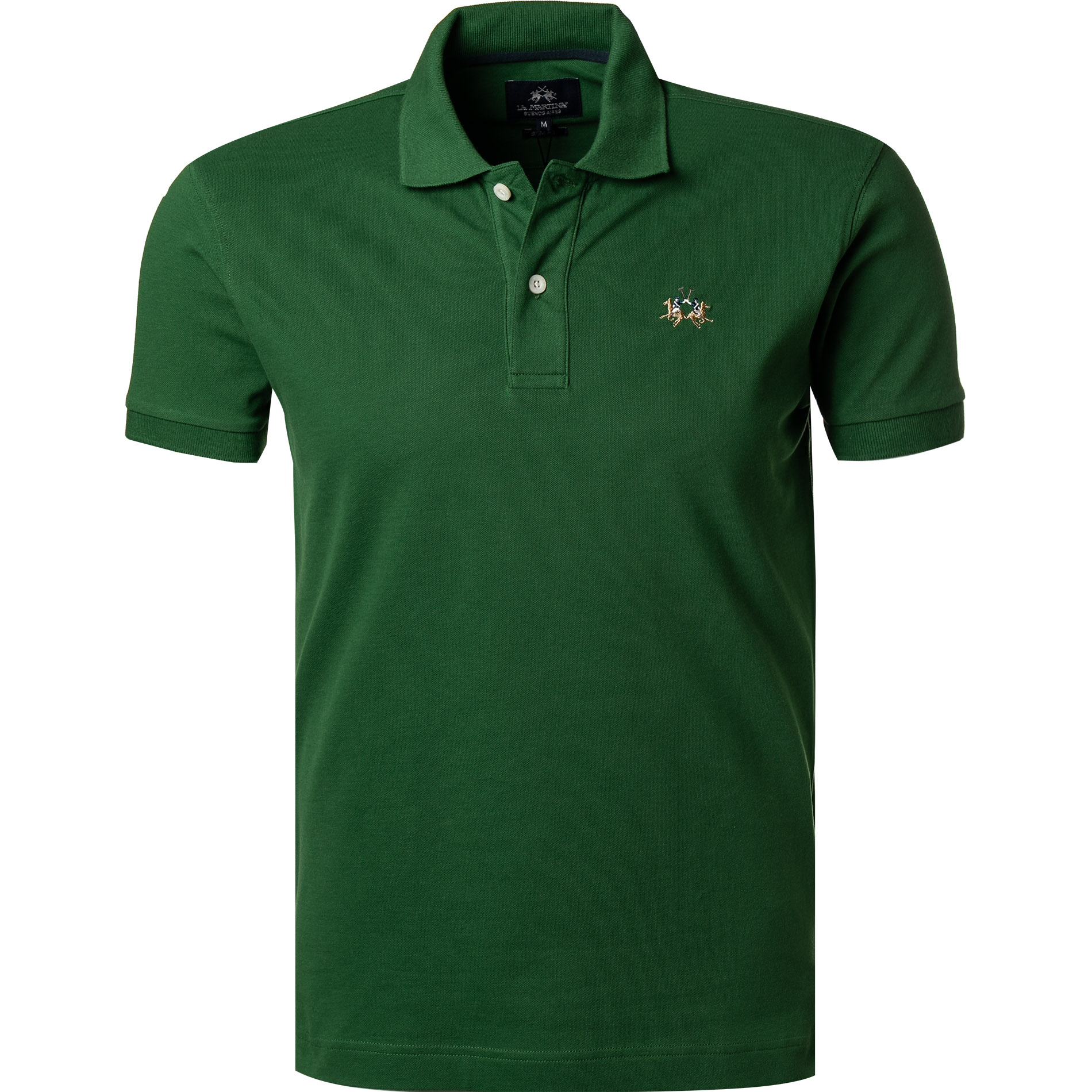 LA MARTINA Herren Polo-Shirt grün Slim Fit