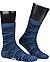 Socken, Baumwolle, denim-dunkelblau gemustert - blau-navy
