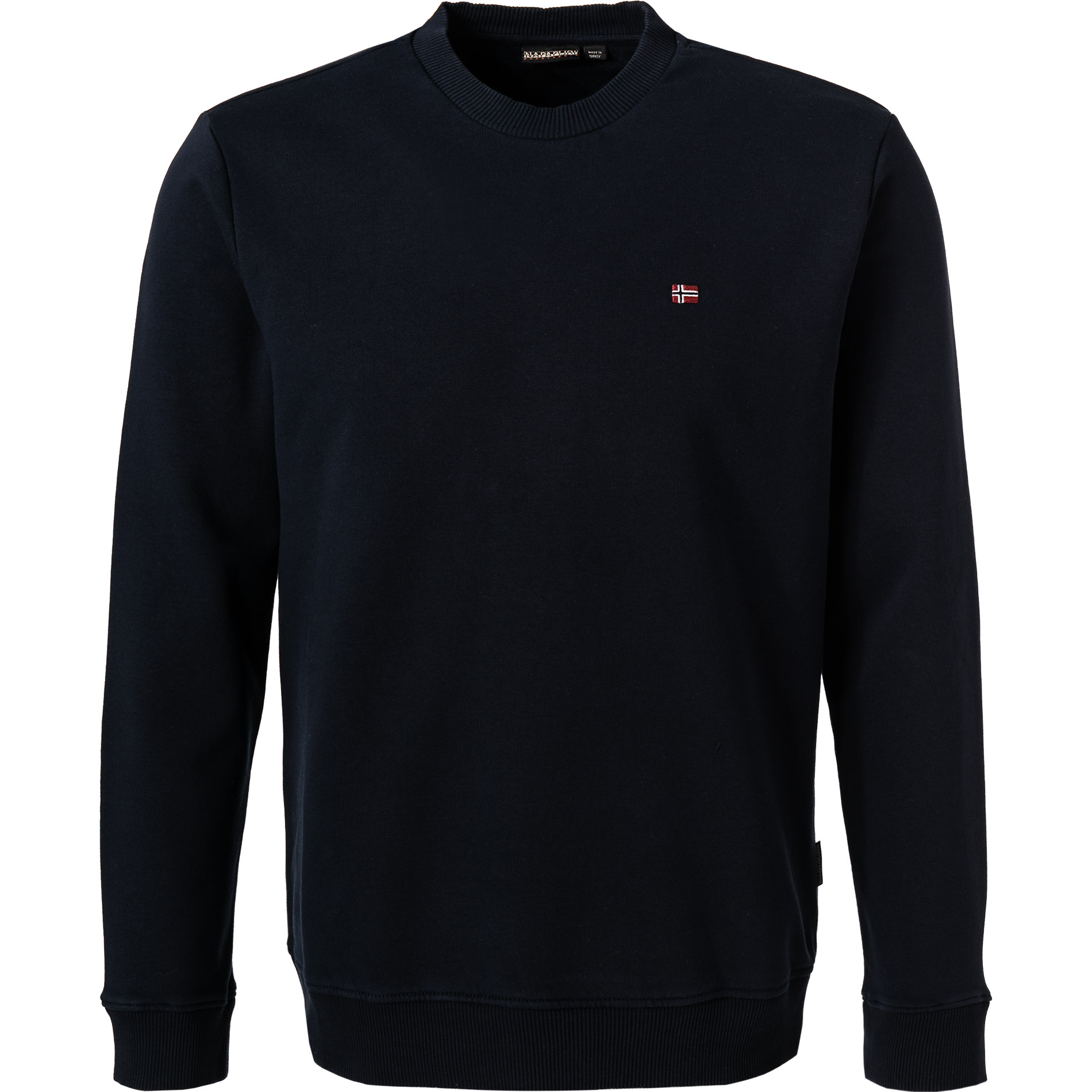 NAPAPIJRI Herren Sweatshirt blau unifarben