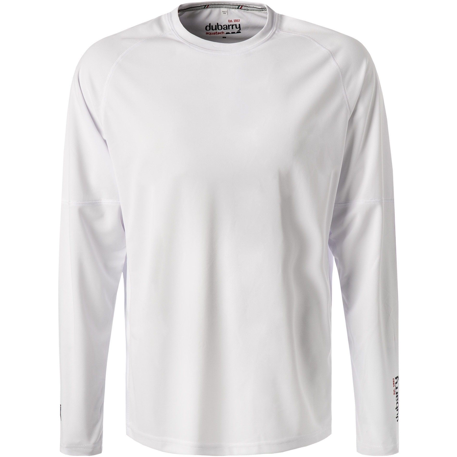 dubarry Herren Longsleeve weiß Funktionsmaterial