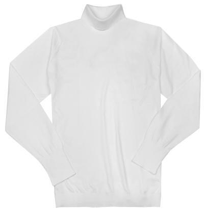 John Smedley Rollkragen Hawley/white Image 0