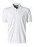 Polo-Shirt, Easy Fit, Sea Island Cotton-Strick, weiß - white
