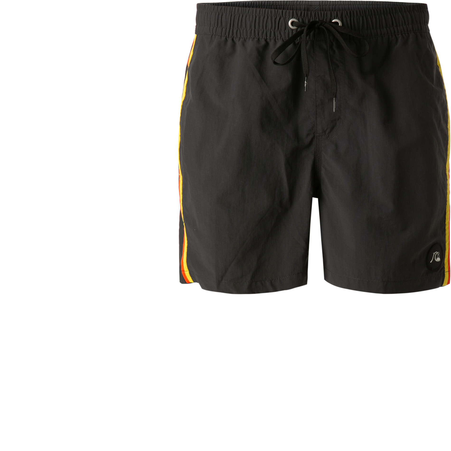 Quiksilver Herren Badeshorts schwarz Mikrofaser unifarben