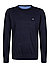 Pullover, Baumwolle, navy - navy