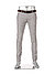 Chino Rob, Slim Fit, Baumwoll-Leinen, dunkelbeige kariert - dunkelbeige