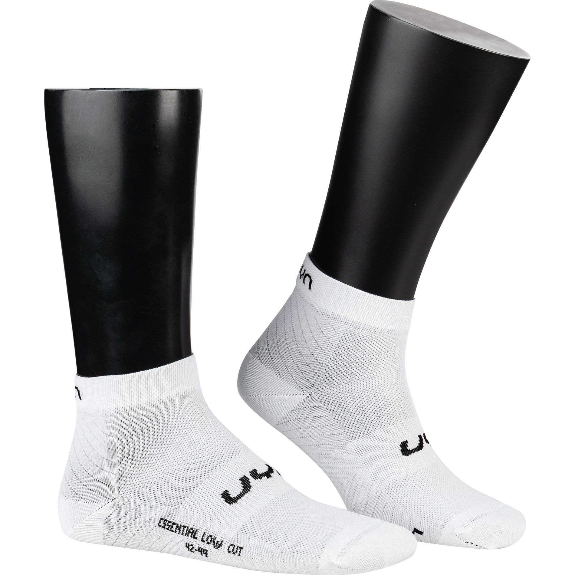 UYN Herren Socken weiß Mikrofaser unifarben