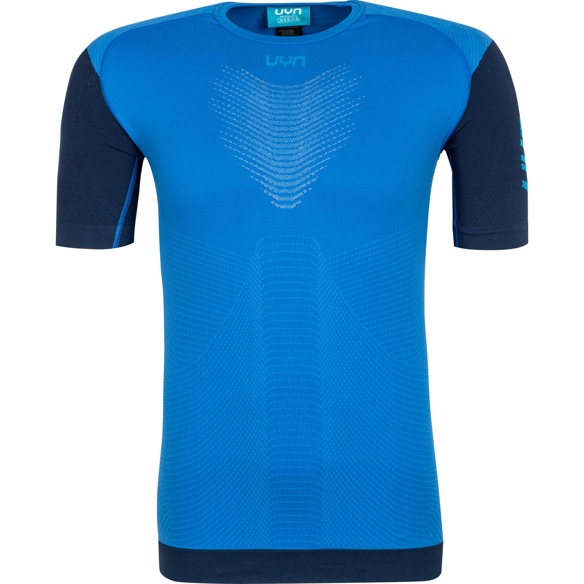 UYN Herren Funktionsshirt blau Mikrofaser