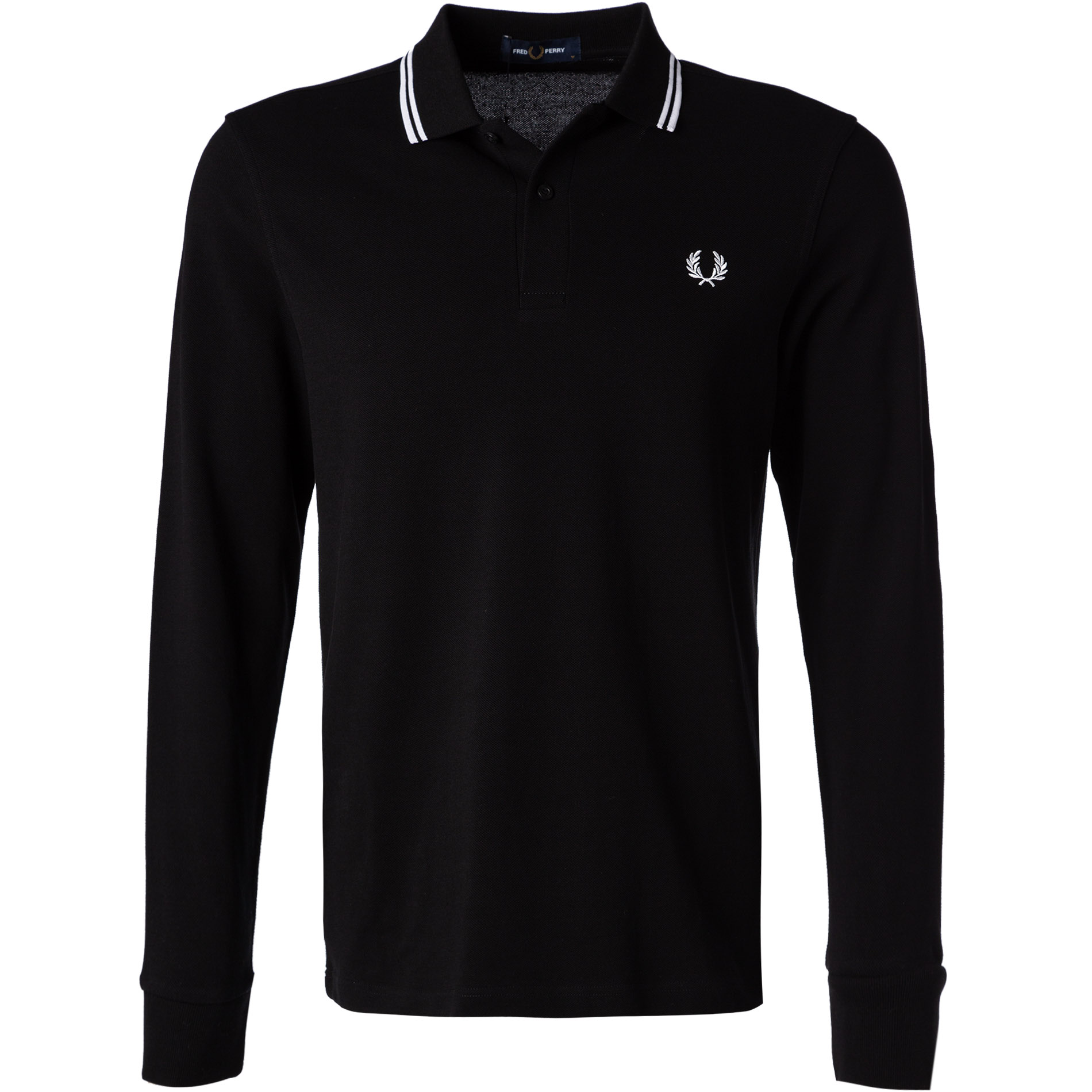 Fred Perry Herren Polo-Shirt Schwarz