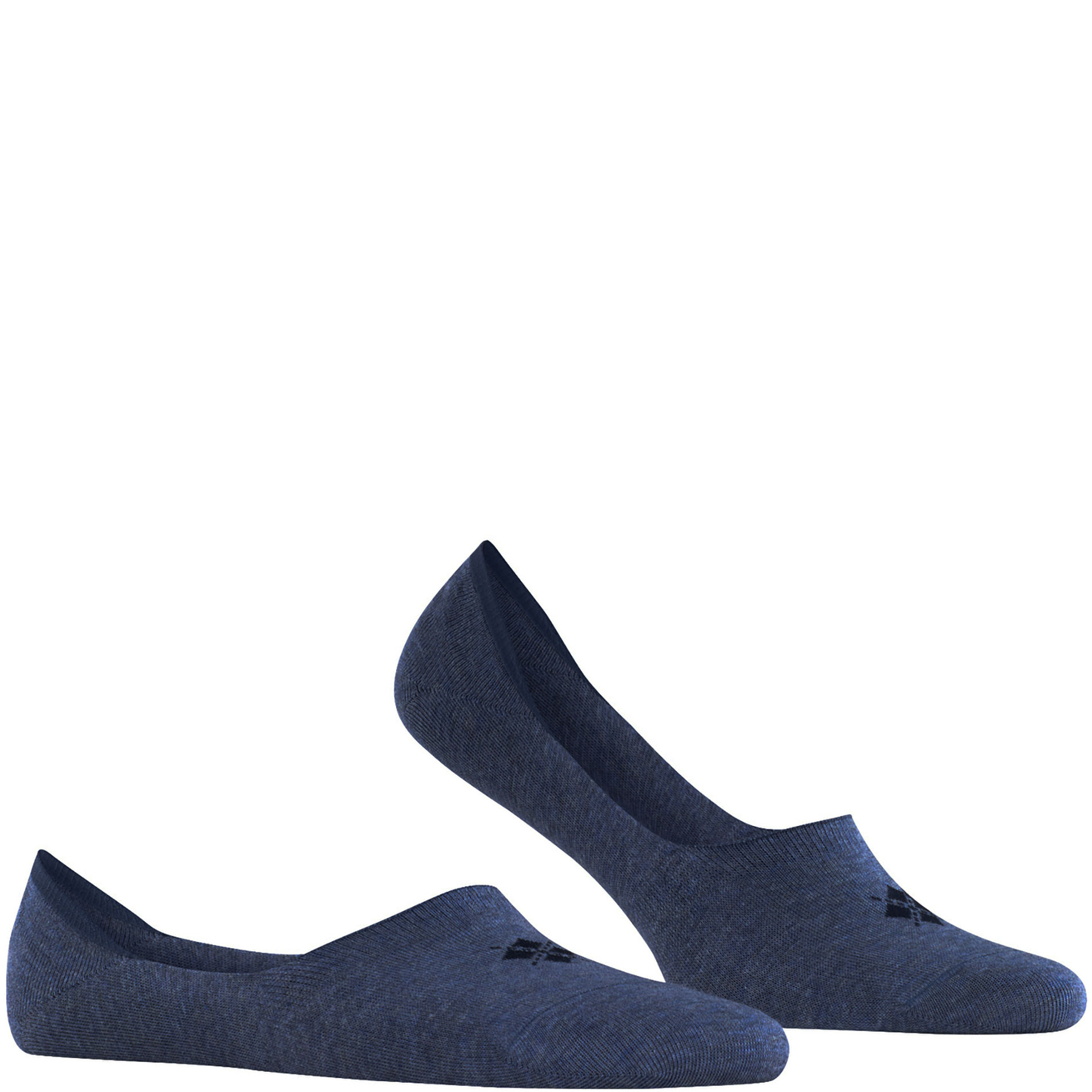 Burlington Herren Füßlinge Blau Baumwolle & Mix Unifarben