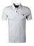 Polo-Shirt, Regular Fit, Baumwoll-Jersey, weiß - weiß