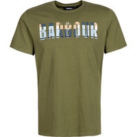 Barbour T-Shirt Thurso olive MTS0960OL39