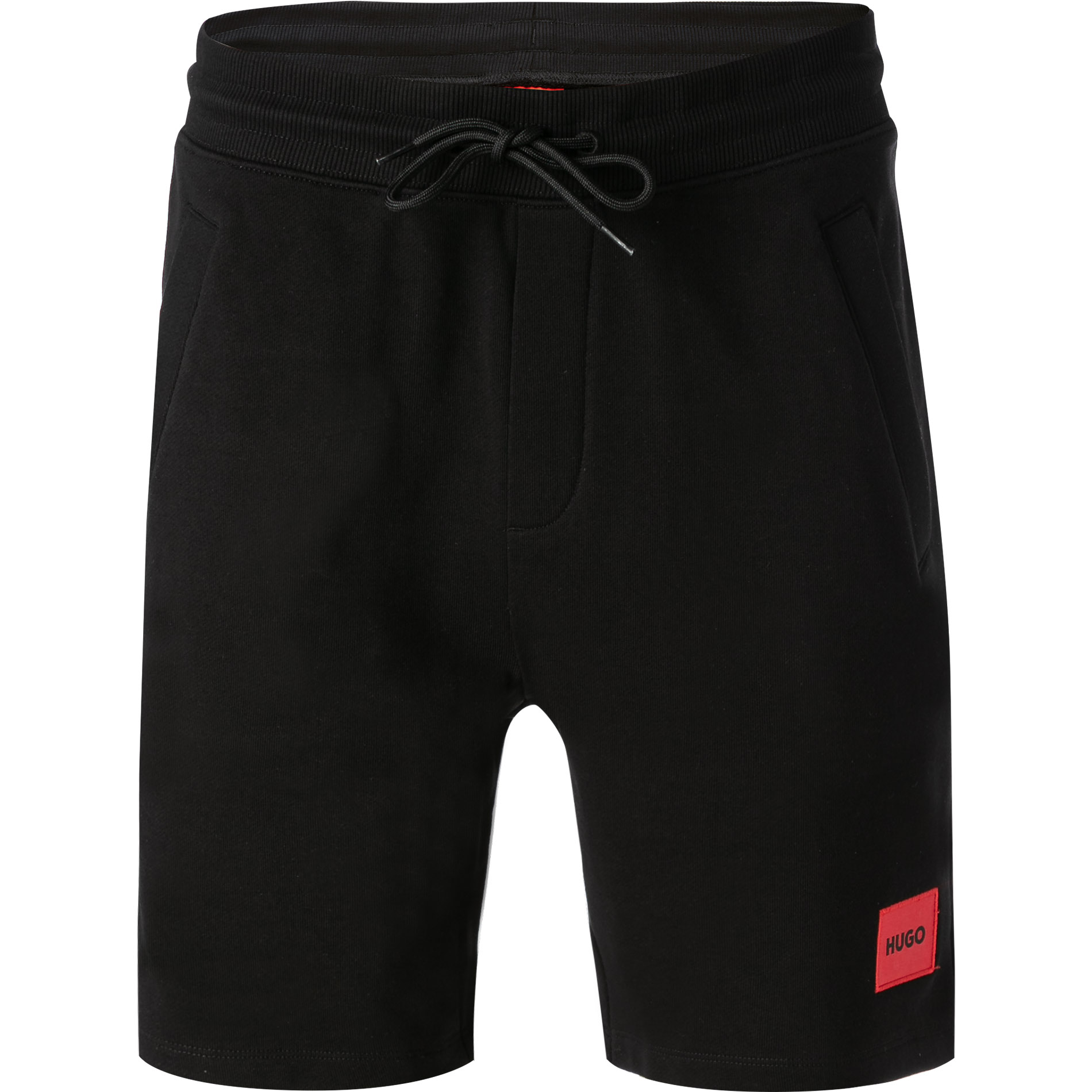 HUGO Herren Sweatshorts schwarz