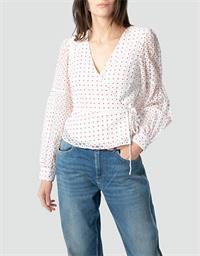 Freebird Damen Bluse Ailys/white-red