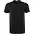 T-Shirt, Baumwolle, schwarz - black