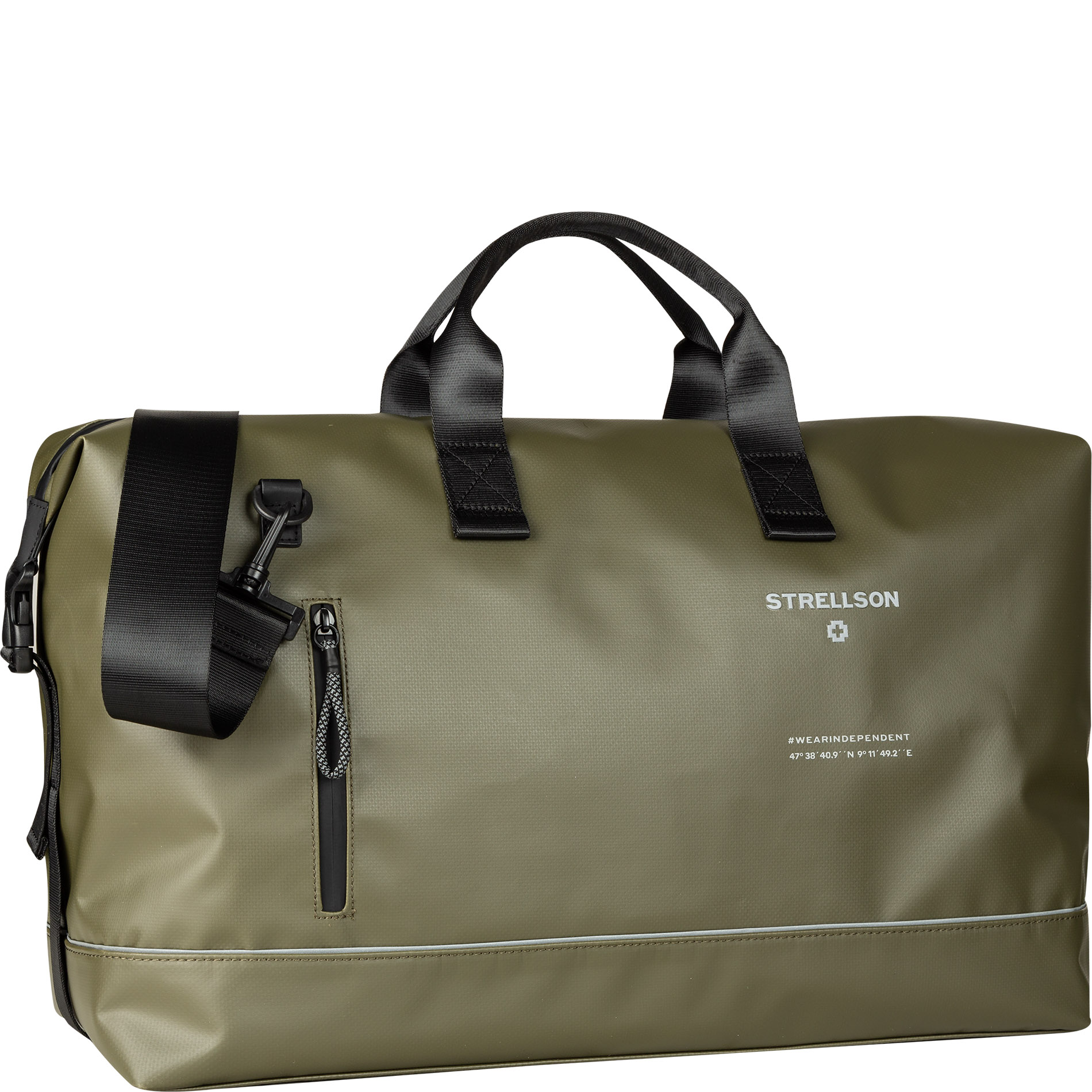 Strellson Herren Weekender grün Mikrofaser/Nylon