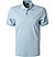Polo-Shirt, Baumwoll-Piqué, pastellblau - pastellblau