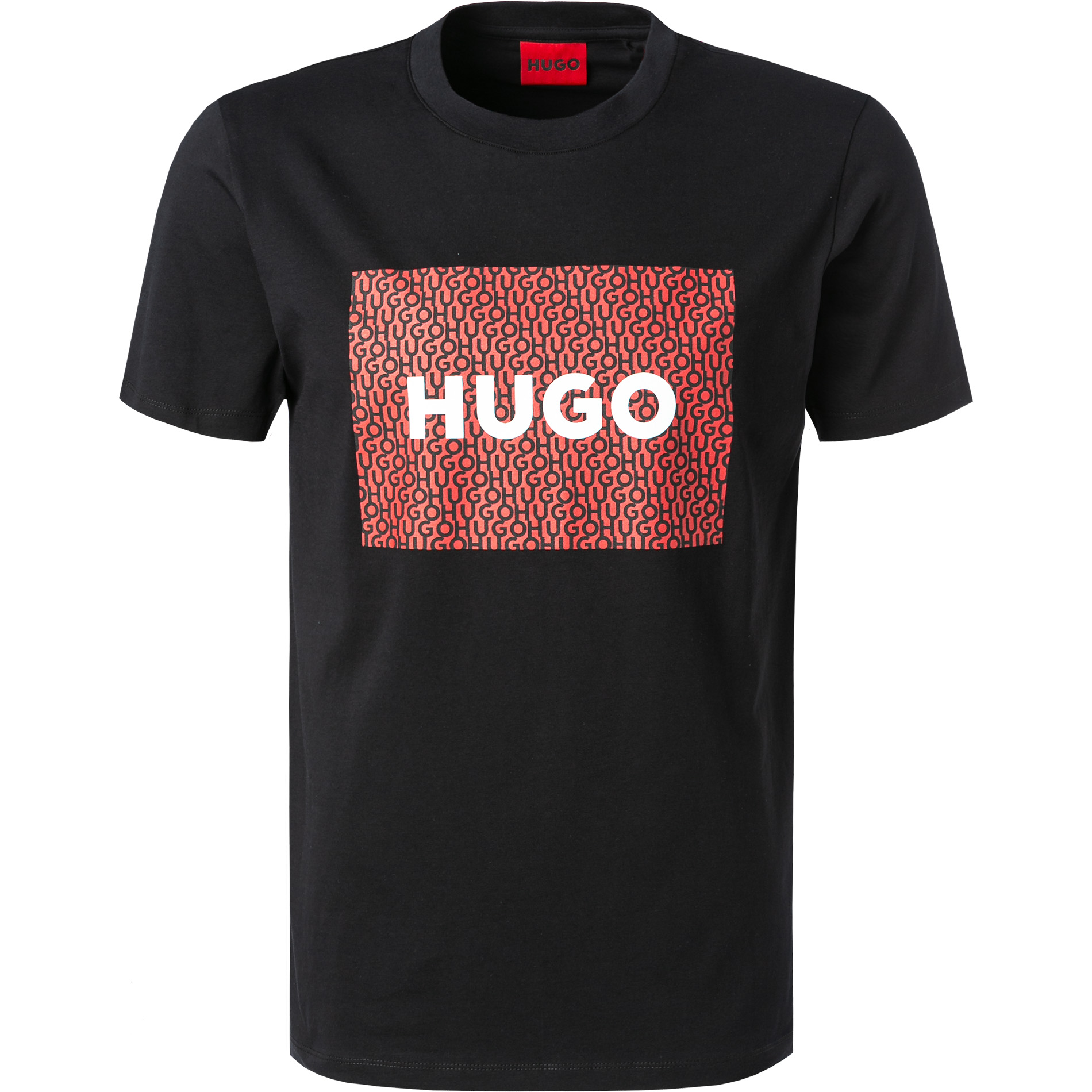 HUGO Herren T-Shirt schwarz