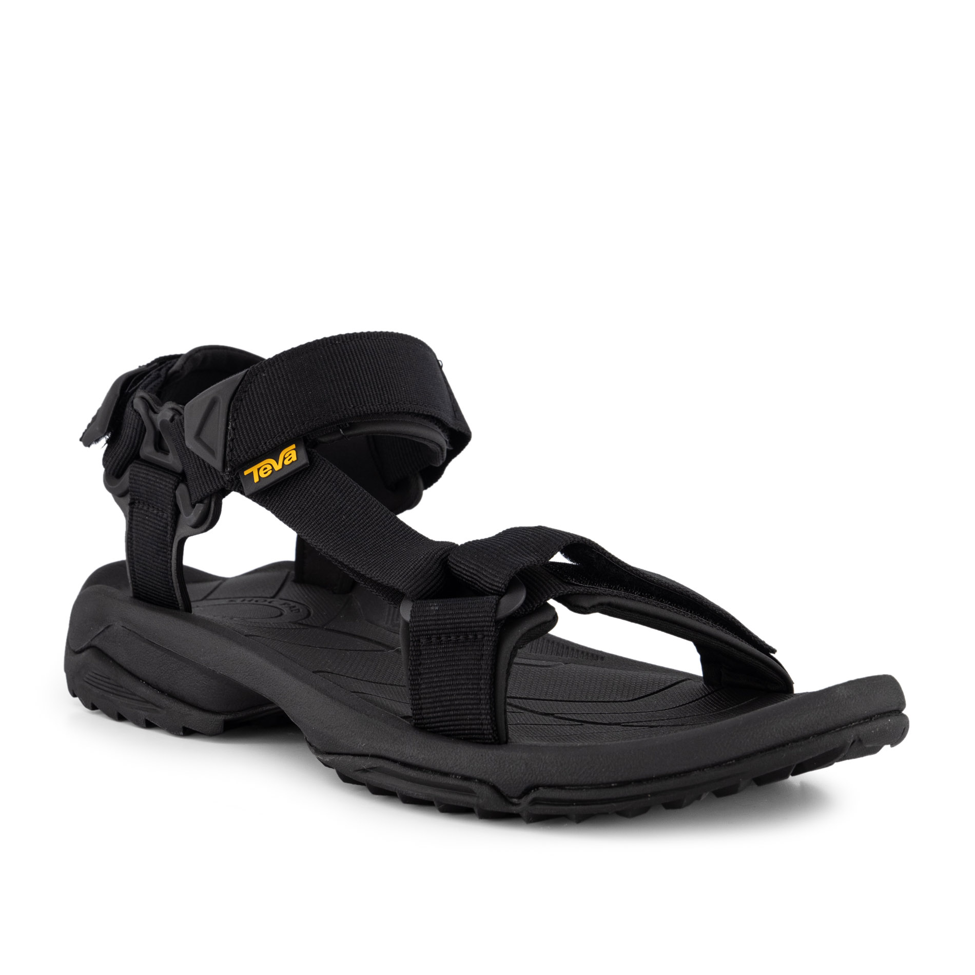 Teva Herren Trekkingsandalen schwarz Textil