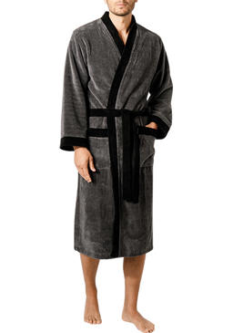 Stylingtipps Beschreibungsbild von Morgenstern Kimono Bademantel Jack 5640/10