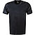 T-Shirt, Slim Fit, Baumwolle, nachtblau - nachtblau