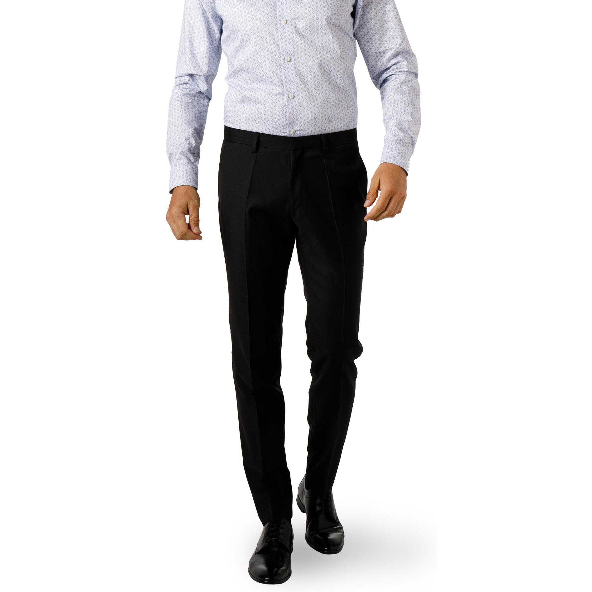 ROY ROBSON Herren Hose schwarz