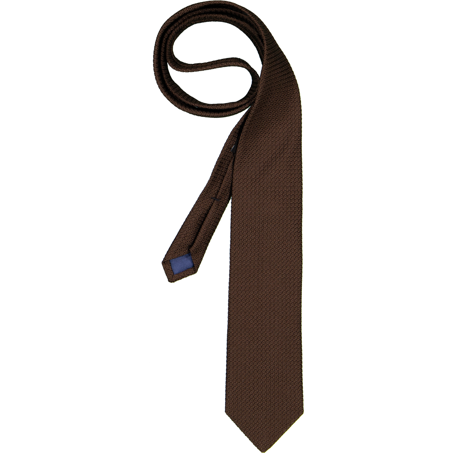 Ascot Herren Krawatte braun Gemustert,unifarben