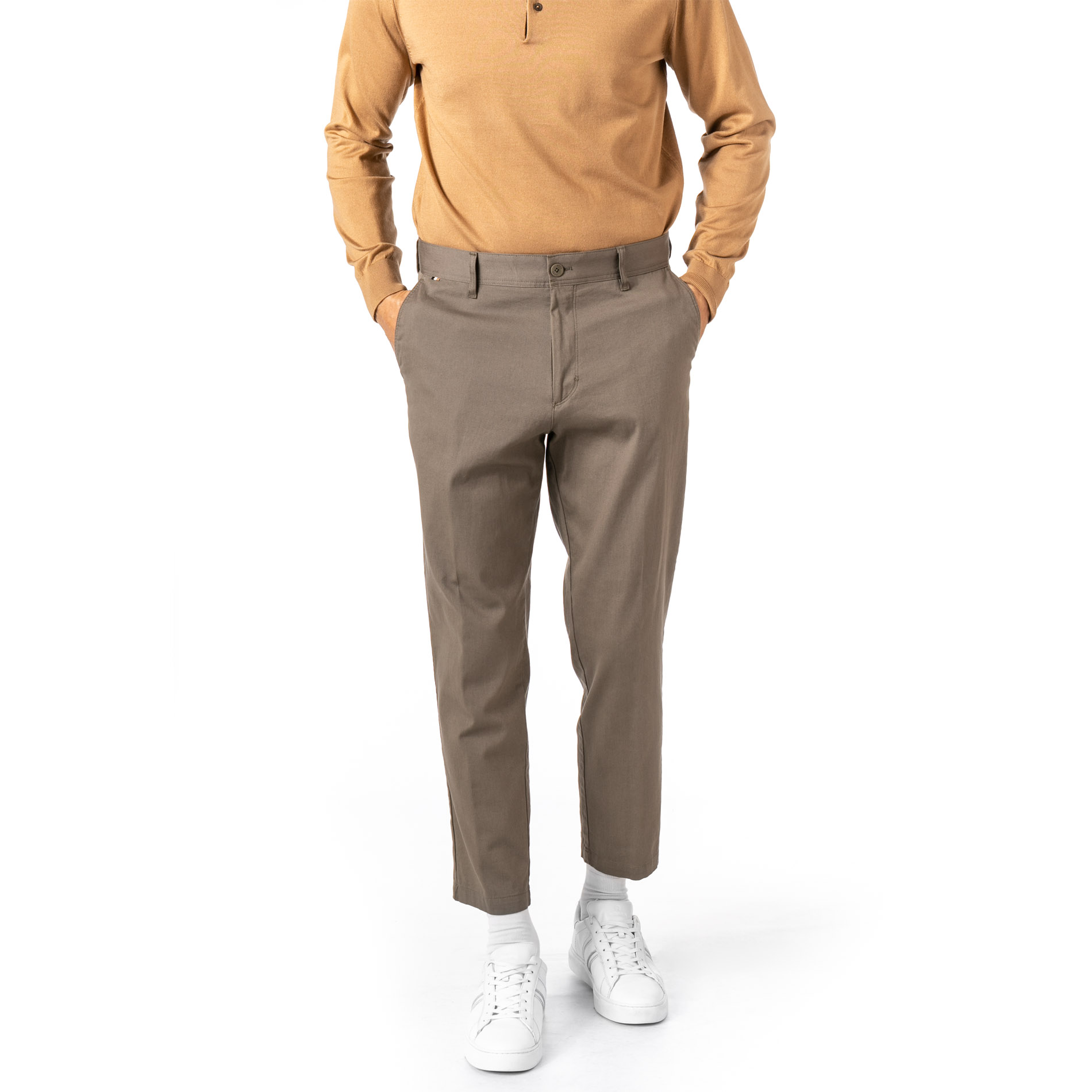 BOSS Black Herren Hose grün
