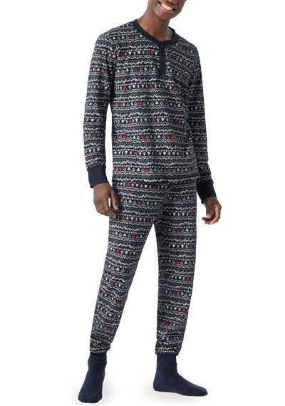 Schiesser Pyjama lang 178391/901
