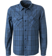 Barbour Overshirt Overdyed blue MOS0222BL53