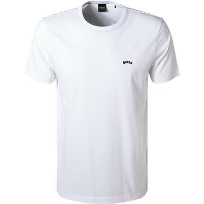 BOSS Green T-Shirt Tee Curved 50469045/100 Image 0