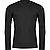 Hybrid Longsleeve, COOLMAX® geruchshemmend, schwarz - schwarz