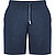 Sweatshorts, Tencel-Baumwolle, nachtblau - nachtblau