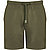 Sweatshorts, Tencel-Baumwolle, grün - grün