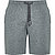 Sweatshorts, Tencel-Baumwolle, quartz meliert - quartz