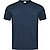 T-Shirt, Baumwoll-Stretch, nachtblau - nachtblau