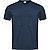 T-Shirt, Baumwoll-Stretch, nachtblau - nachtblau