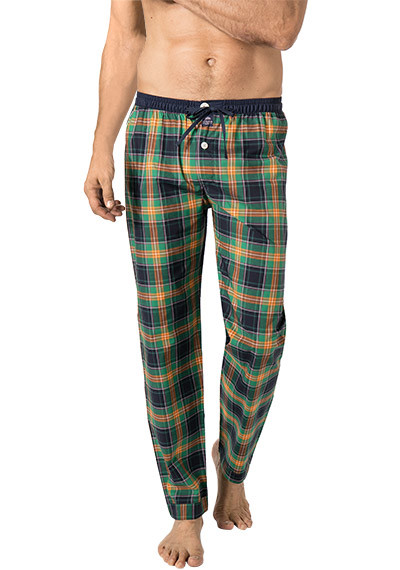 MC ALSON Pyjamahose P4671/orange-grün