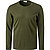 Longsleeve, Baumwolle, khaki - kaki