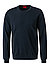 Pullover, Schurwolle, navy - navy