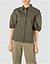 Bluse aus Bio Baumwolle - olive