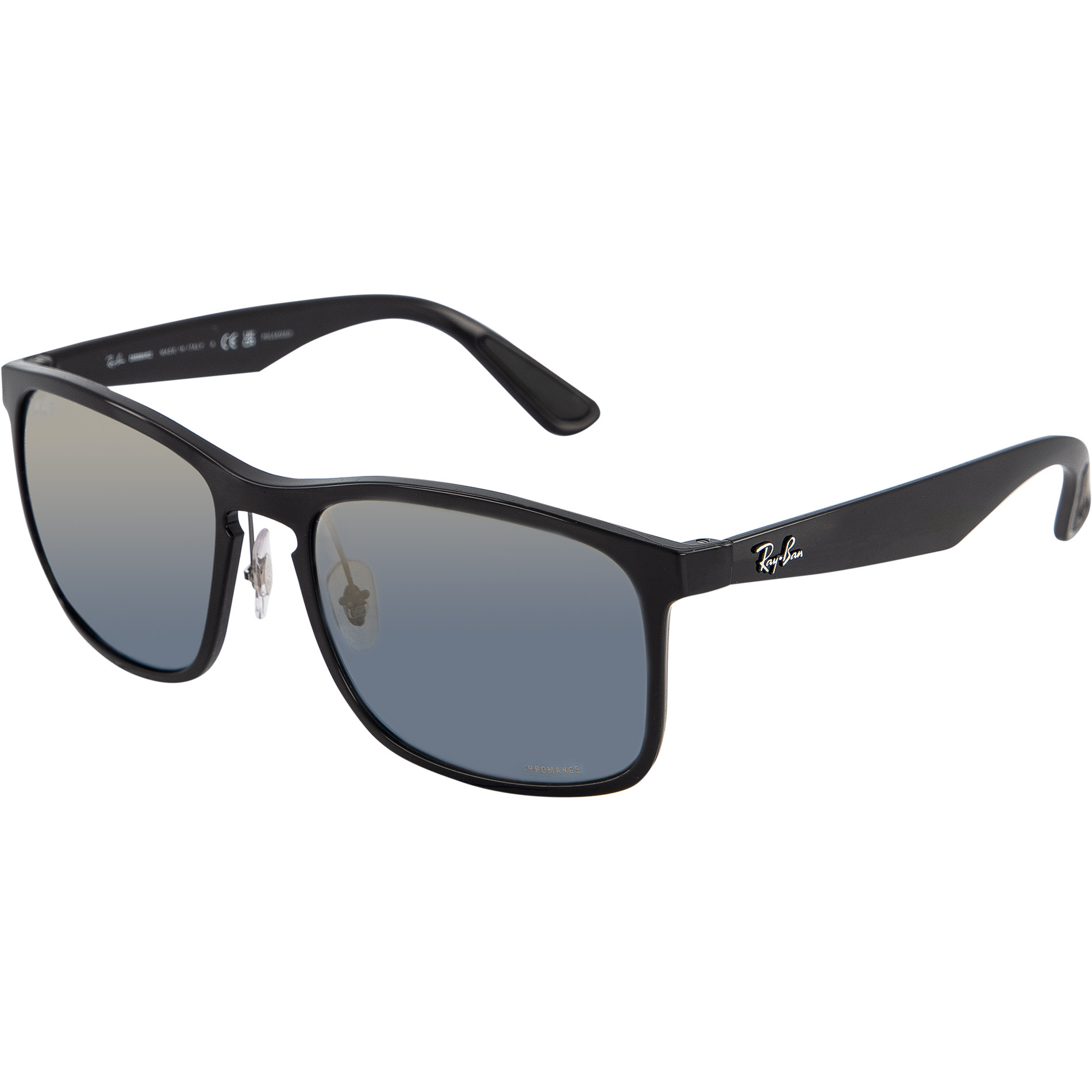 Ray Ban Herren Sonnenbrille schwarz Kunststoff