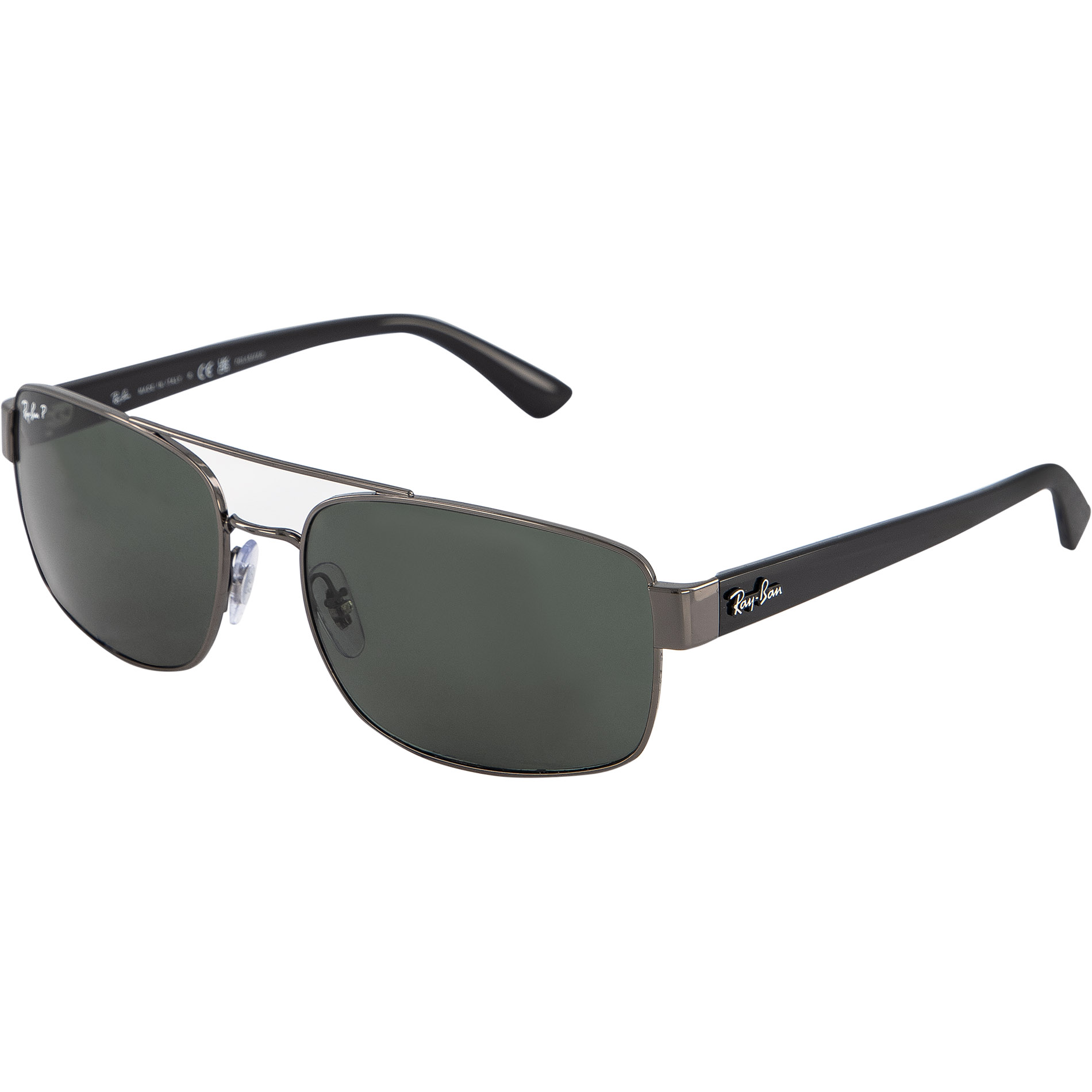 Ray Ban Herren Sonnenbrille schwarz Metall