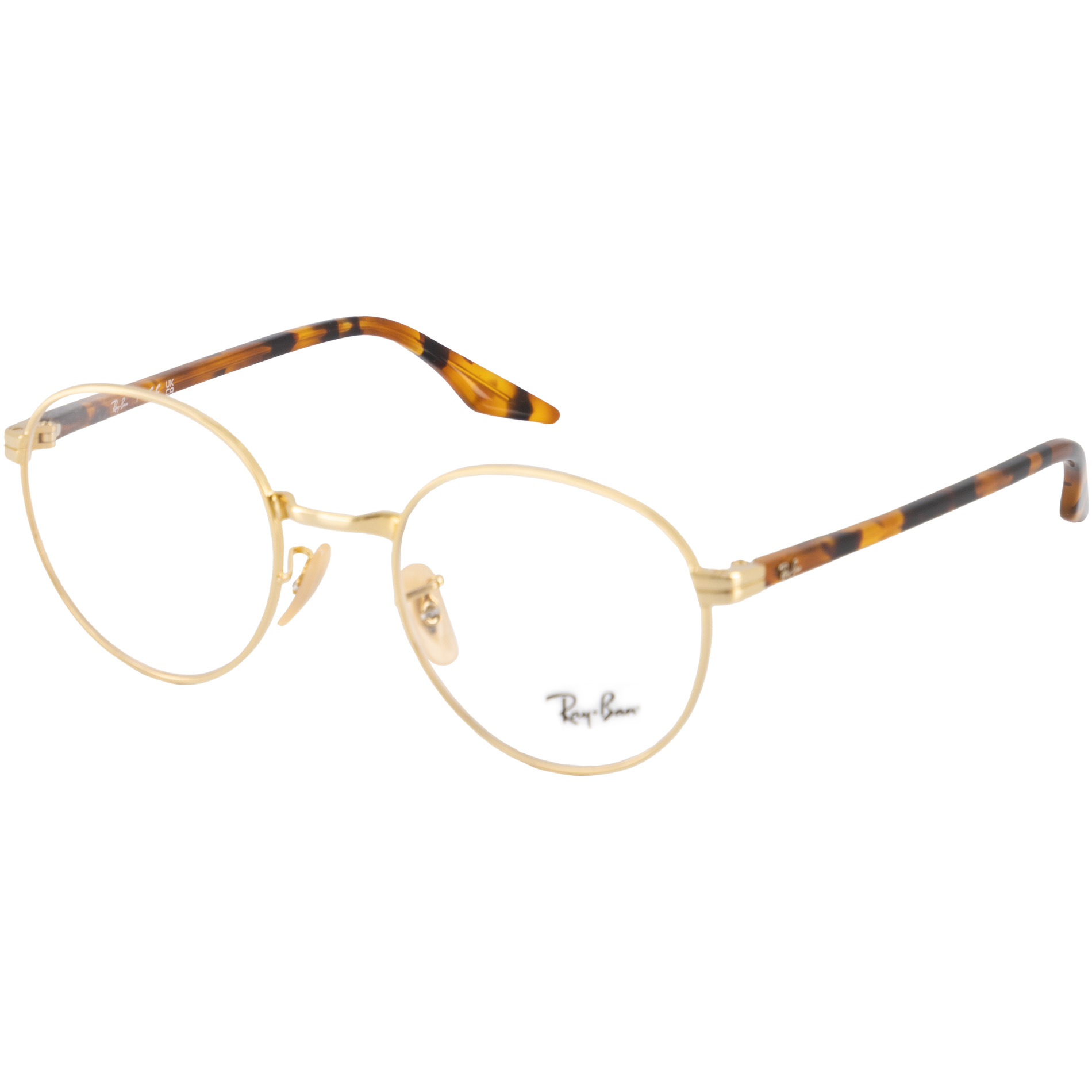 Ray Ban Herren Brille gold Metall