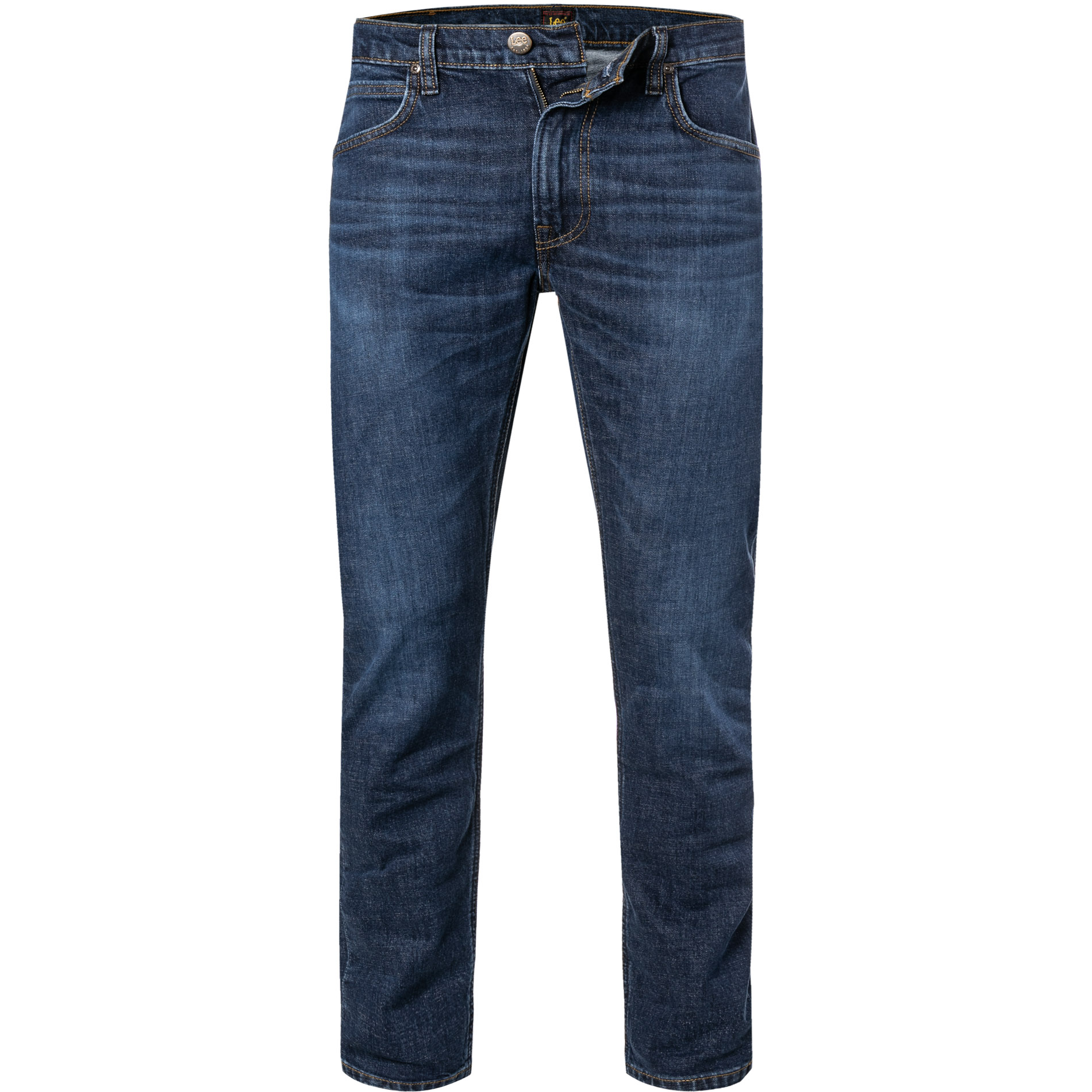 Lee Herren Jeans blau Baumwoll-Stretch Slim Fit