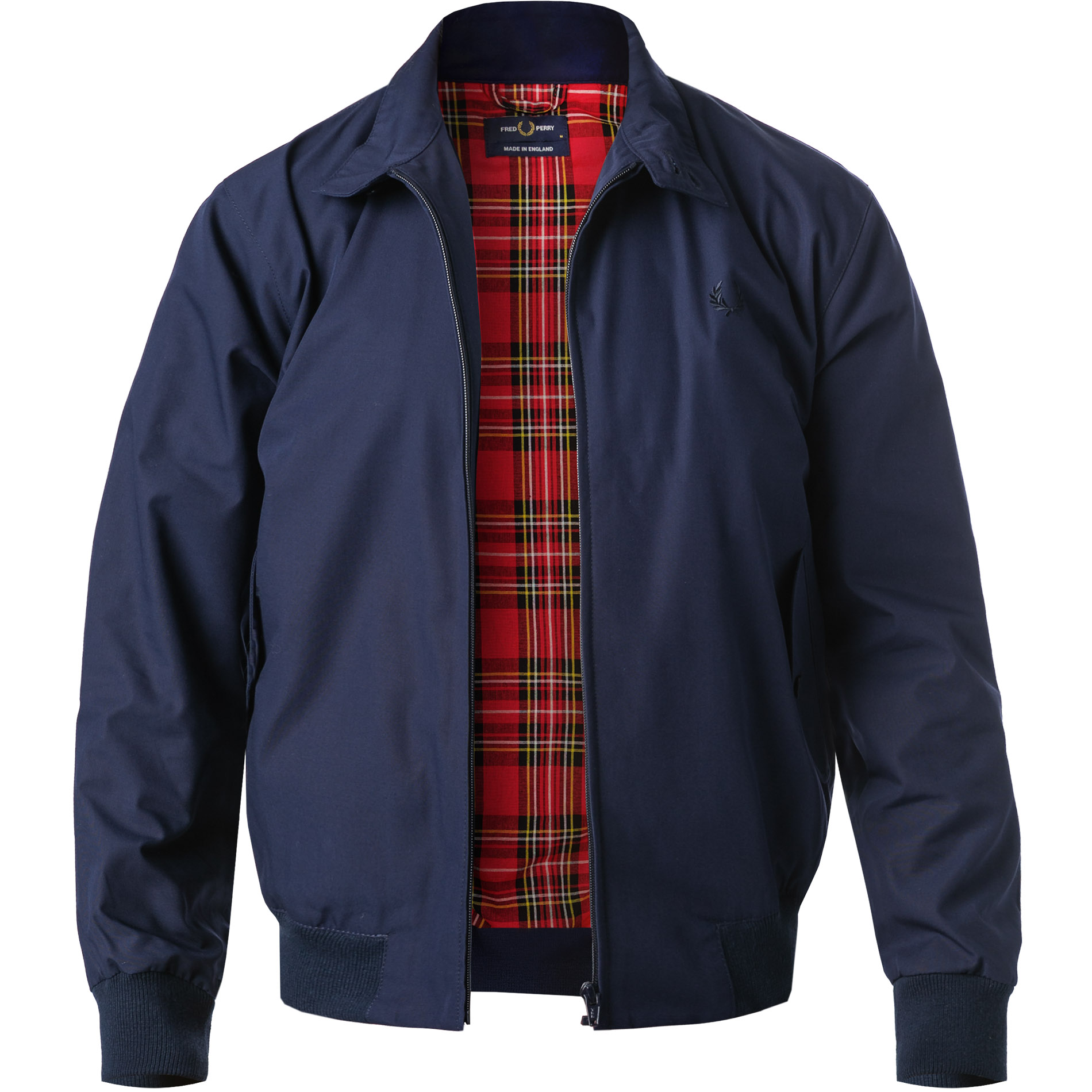 Fred Perry Herren Jacke blau unifarben