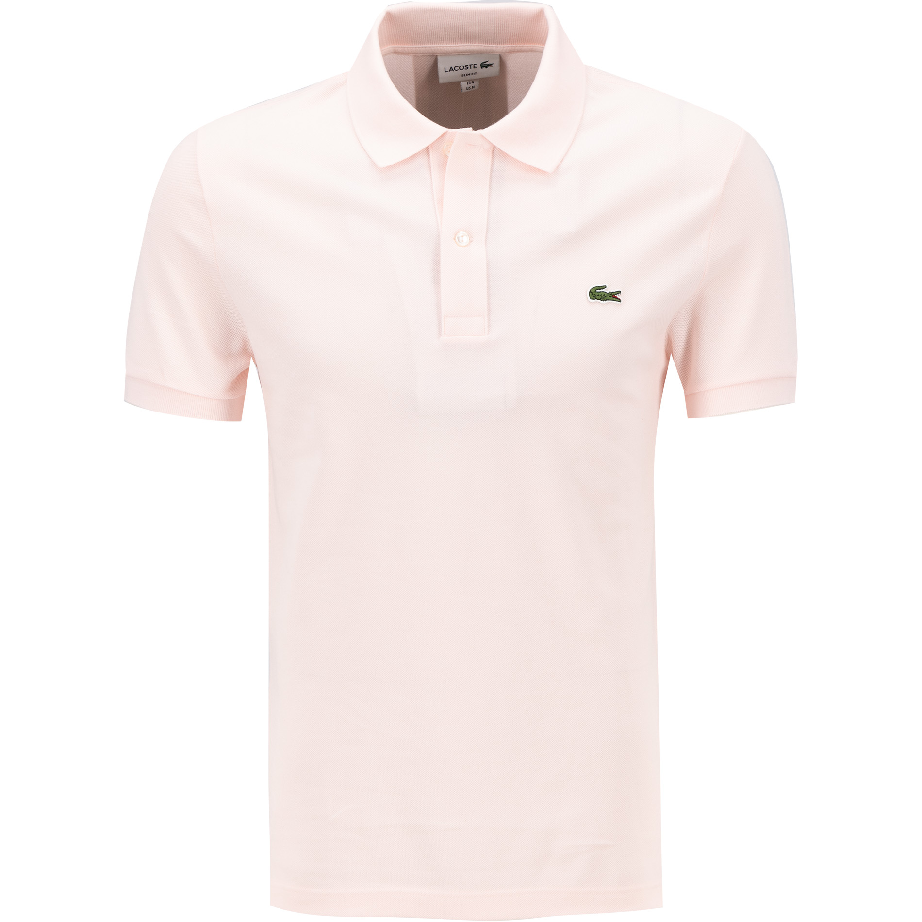Lacoste Herren Polo-Shirt Rosa Slim Fit