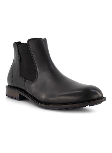 Chelsea Boots, Leder, schwarz