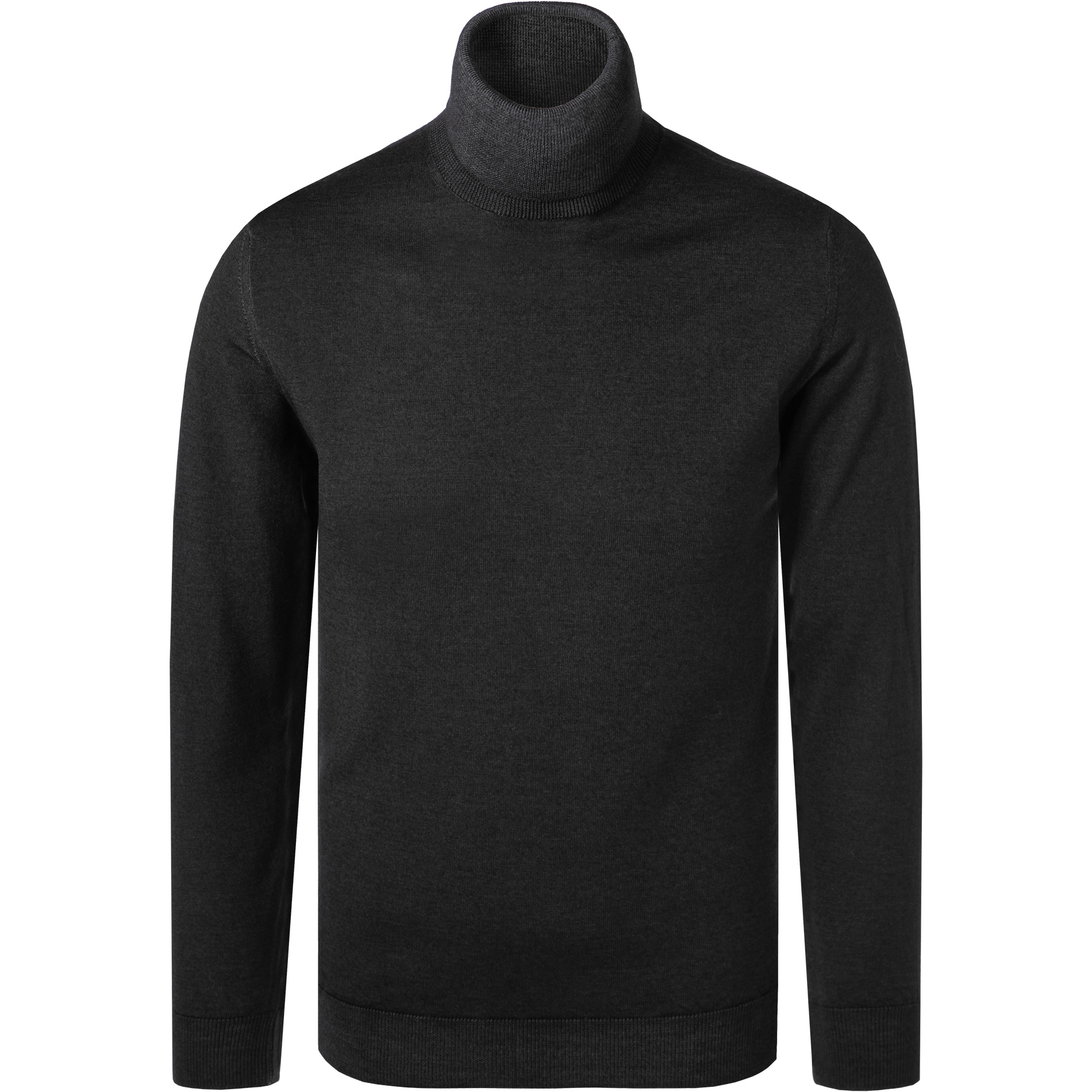 DANIELE FIESOLI Herren Pullover schwarz unifarben