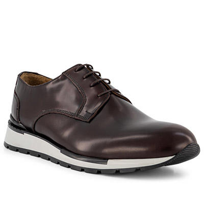 Prime Shoes PF 22210 Plain Derby/bordeaux/bourbon